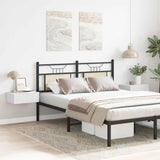 Floating Nightstands 2 pcs White 40x30x15cm Engineered Wood - Side View