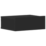 Floating Nightstands 2 pcs Black 40x30x15 cm Engineered Wood
