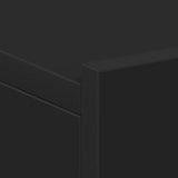 Floating Nightstands 2 pcs Black 40x30x15 cm Engineered Wood