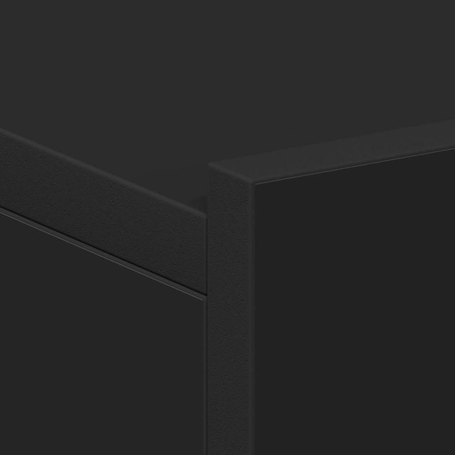 Floating Nightstands 2 pcs Black 40x30x15 cm Engineered Wood
