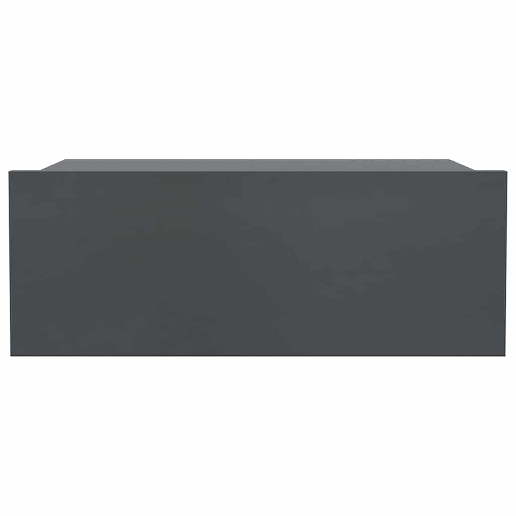 Floating Nightstand Grey 40x30x15 cm Engineered Wood