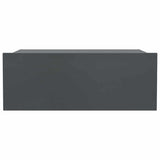 Floating Nightstand Grey 40x30x15 cm Engineered Wood