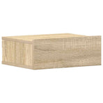 Floating Nightstand Sonoma Oak 40x30x15 cm Engineered Wood