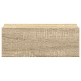 Floating Nightstands 2 pcs Sonoma Oak 40x30x15 cm Engineered Wood