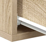 Floating Nightstands 2 pcs Sonoma Oak 40x30x15 cm Engineered Wood - Extra Image