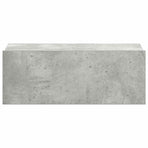 Floating Nightstands 2 pcs Concrete Grey 40x30x15 cm