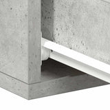Floating Nightstands 2 pcs Concrete Grey 40x30x15 cm Engineered Wood - Extra Image