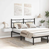 Floating Nightstands 2 pcs High Gloss White 40x30x15 cm Engineered Wood - Side View