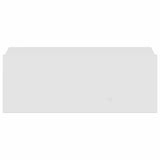 Floating Nightstands 2 pcs High Gloss White 40x30x15 cm Engineered Wood