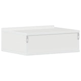 Floating Nightstands 2 pcs High Gloss White 40x30x15 cm Engineered Wood - Extra Image