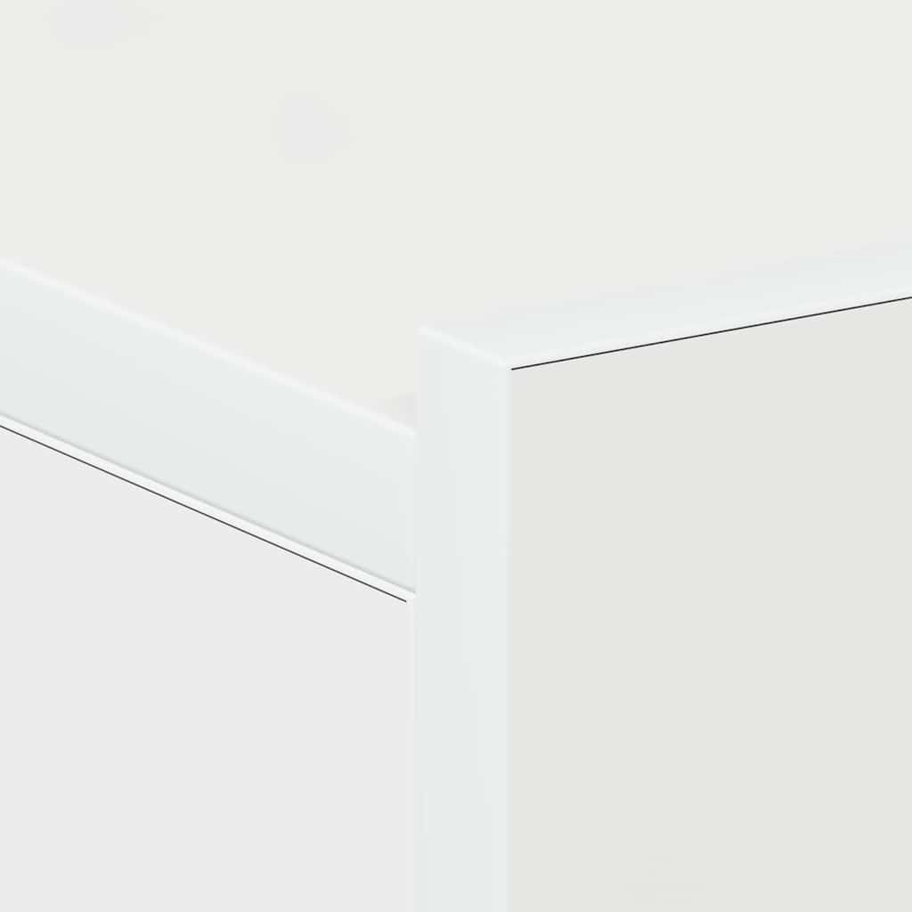 Floating Nightstands 2 pcs High Gloss White 40x30x15 cm Engineered Wood