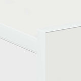 Floating Nightstands 2 pcs High Gloss White 40x30x15 cm Engineered Wood