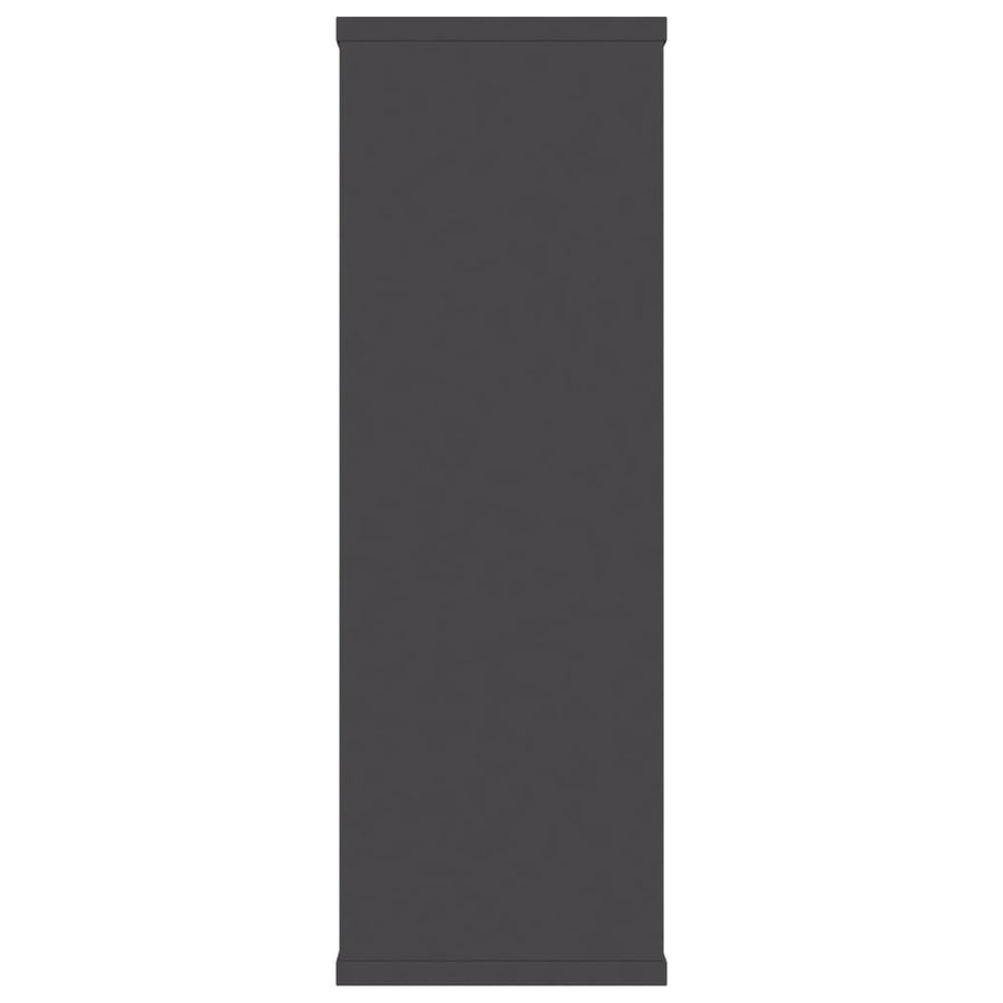 Wall Shelves Grey 104x20x58.5 cm Engineered Wood