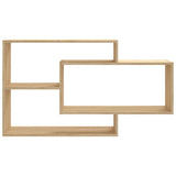Wall Shelves Sonoma Oak 104x20x58.5 cm Engineered Wood - Top-Down View