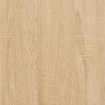 Wall Shelves Sonoma Oak 104x20x58.5 cm Engineered Wood