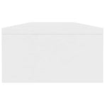 Monitor Stand White 100x24x13 cm Engineered Wood
