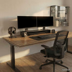 Monitor Stand Black 100x24x13 cm Engineered Wood