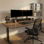 Monitor Stand Black 100x24x13 cm Engineered Wood