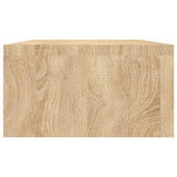 Monitor Stand Sonoma Oak 100x24x13 cm Engineered Wood - 45-Degree Angle