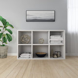 Book Cabinet/Sideboard White 66x30x98 cm Engineered Wood - Top-Down View