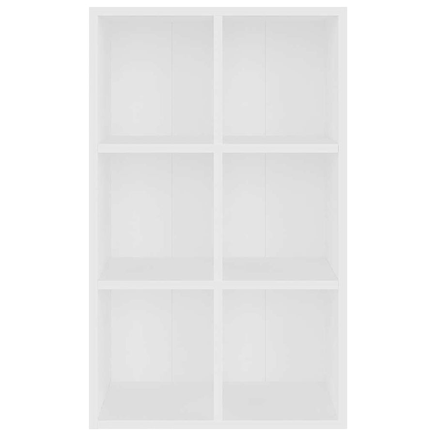 Book Cabinet/Sideboard White 66x30x98 cm Engineered Wood