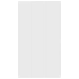 Book Cabinet/Sideboard White 66x30x98 cm Engineered Wood - Low Angle