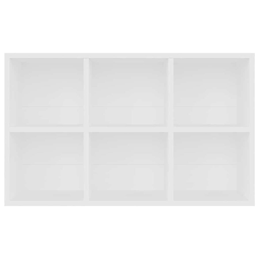 Book Cabinet/Sideboard White 66x30x98 cm Engineered Wood
