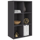 Book Cabinet/Sideboard Grey 66x30x98 cm Engineered Wood