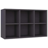 Book Cabinet/Sideboard Grey 66x30x98 cm Engineered Wood - Extra Image