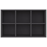 Book Cabinet/Sideboard Grey 66x30x98 cm Engineered Wood - Extra Image