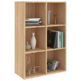 Book Cabinet/Sideboard Sonoma Oak 66x30x98 cm Engineered Wood