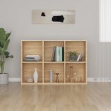 Book Cabinet/Sideboard Sonoma Oak 66x30x98 cm Engineered Wood - Top-Down View