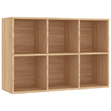 Book Cabinet/Sideboard Sonoma Oak 66x30x98 cm Engineered Wood - Extra Image