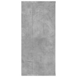 Book Cabinet/Sideboard Concrete Grey 66x30x98 cm Engineered Wood - Low Angle