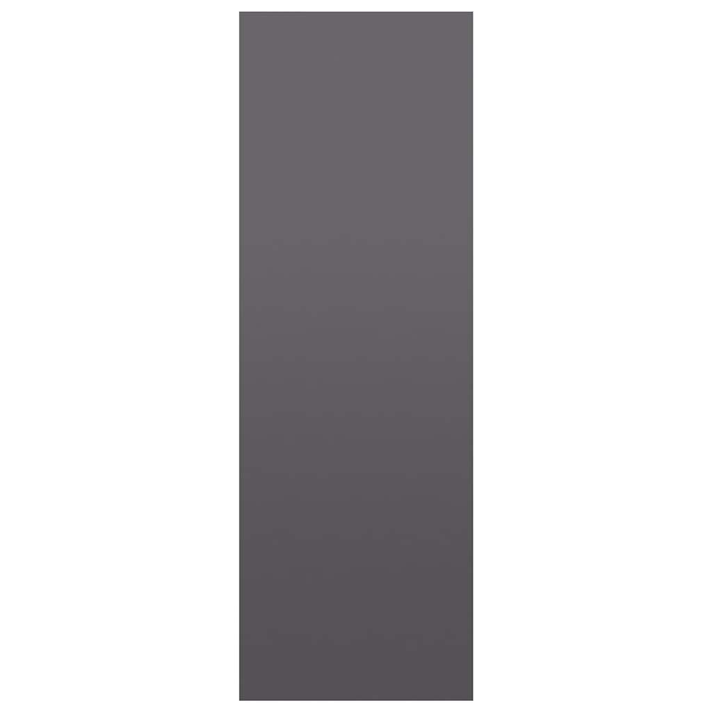 Book Cabinet/Sideboard High Gloss Grey 66x30x98 cm Engineered Wood