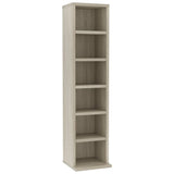 CD Cabinet Sonoma Oak 21x20x88 cm Engineered Wood