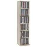 CD Cabinet Sonoma Oak 21x20x88 cm Engineered Wood - Side View