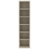 CD Cabinet Sonoma Oak 21x20x88 cm Engineered Wood