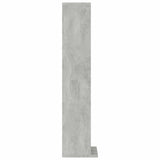CD Cabinet Concrete Grey 21x20x88 cm Engineered Wood