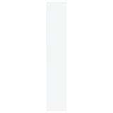 Shoe Cabinet White 54x34x183 cm Engineered Wood - 45-Degree Angle