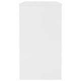 Desk White 90x40x72 cm Engineered Wood