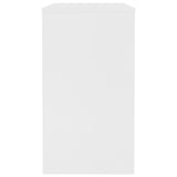 Desk White 90x40x72 cm Engineered Wood - 45-Degree Angle