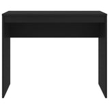 Desk Black 90x40x72 cm Engineered Wood - Top-Down View