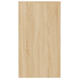 Desk Sonoma Oak 90x40x72 cm Engineered Wood
