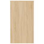 Desk Sonoma Oak 90x40x72 cm Engineered Wood