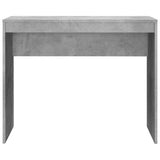 Desk Concrete Grey 90x40x72 cm Engineered Wood - 45-Degree Angle