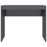 Desk High Gloss Grey 90x40x72 cm Engineered Wood