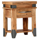 Bedside Cabinet 40x30x51 cm Solid Wood Acacia