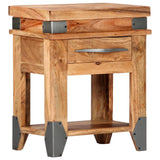 Bedside Cabinet 40x30x51 cm Solid Wood Acacia - Extra Image