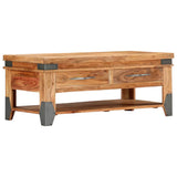 Coffee Table 110x52x45 cm Solid Wood Acacia - Extra Image